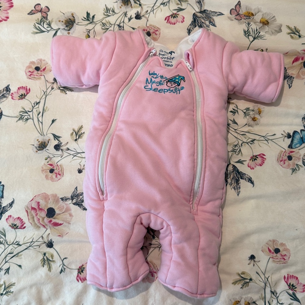 Pink Baby Magic Sleepsuit Sleep Sack - Cozy Infant Pajama